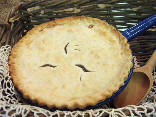 Gooseberry Raisin Pie