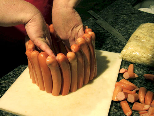 Crown Roast of Frankfurters - Peter Engler