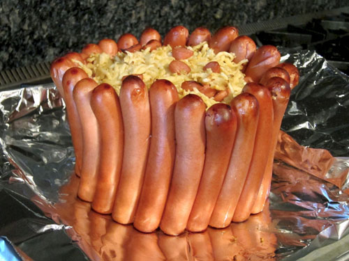 Crown Roast of Frankfurter