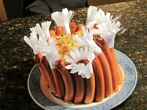 Crown Roast of Frankfurters - Peter Engler