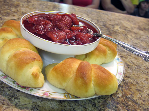 grandma yeast rolls strawberry freezer jam indiana state fair greater midwest foodways alliance