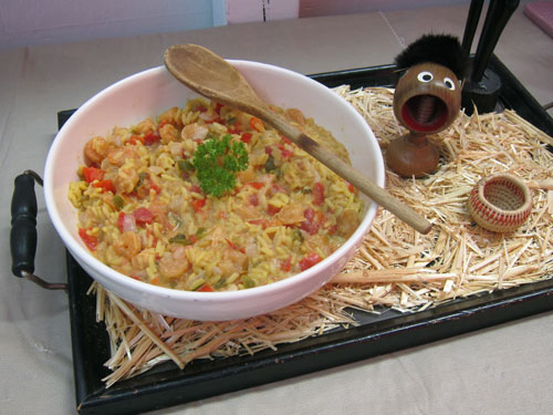 Peixe a Lumbo African Shrimp Rice Stew Amy Wertheim Atlanta Illinois Peter Engler