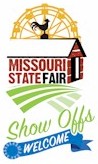 Missouri State Fair logo 2015 show offs welcome