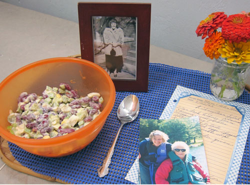 Kidney bean salad